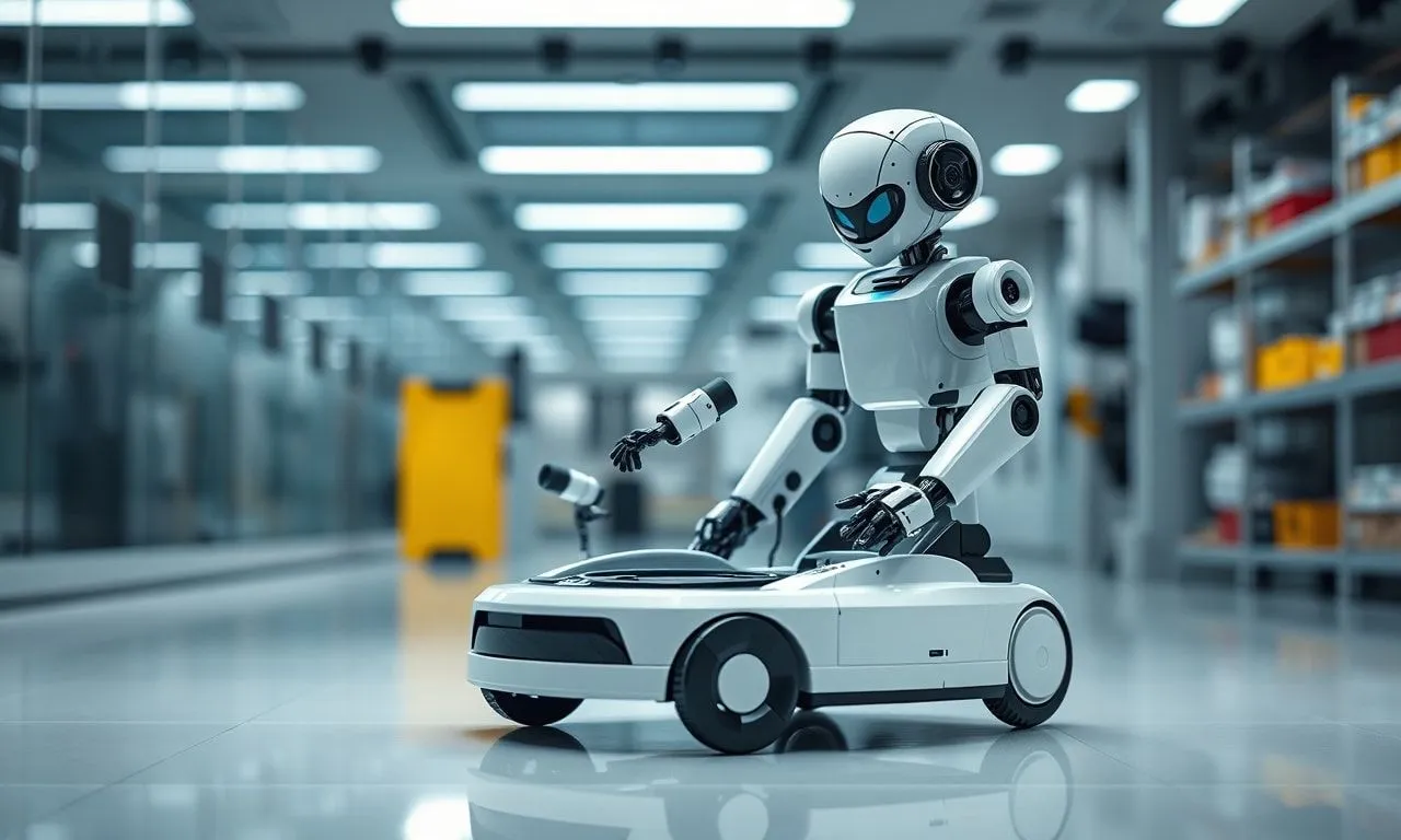 Temizlik Robotları: Teknoloji ve Verimlilik Birleşimi Cleaning Robots: The Fusion of Technology and Efficiency