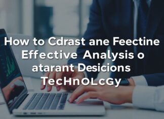 Teknolojide Önemli Kararların Hızlı ve Etkili Analizi Nasıl Yapılır? How to Conduct Fast and Effective Analysis of Important Decisions in Technology?